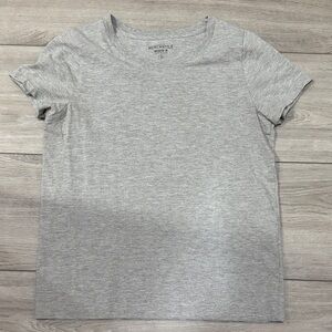 J. Crew Gray Short Sleeve Tee